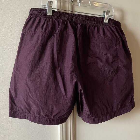 Fabletics Men’s The Swim Trunk 5" Oxblood Crinkle / Medium - Picture 4 of 5